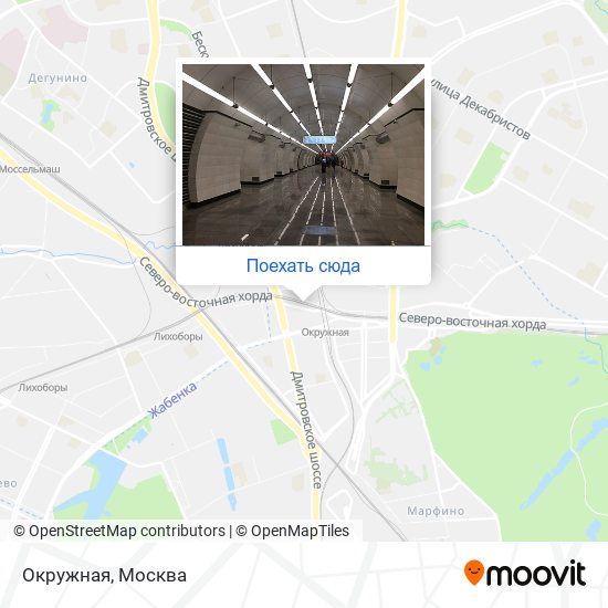 Карта Окружная