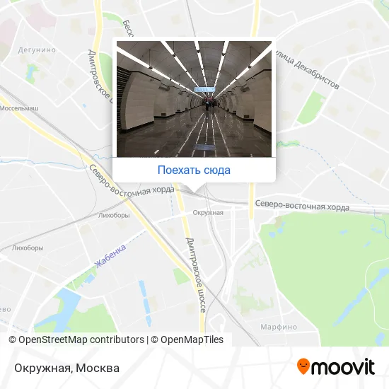 Карта Окружная