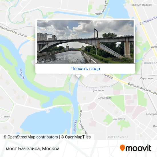 Карта мост Бачелиса