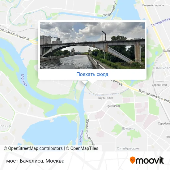 Карта мост Бачелиса