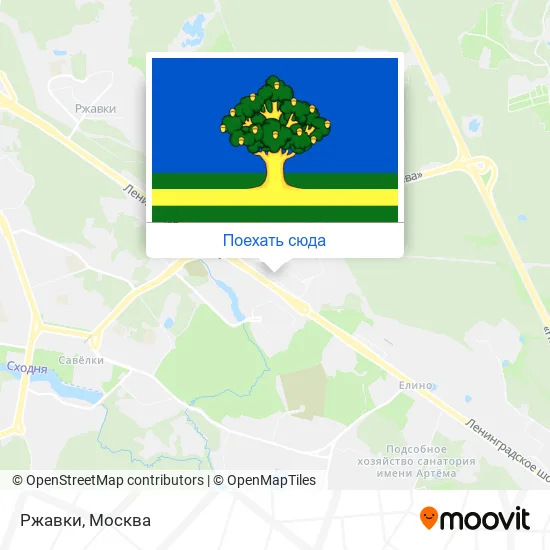 Карта Ржавки