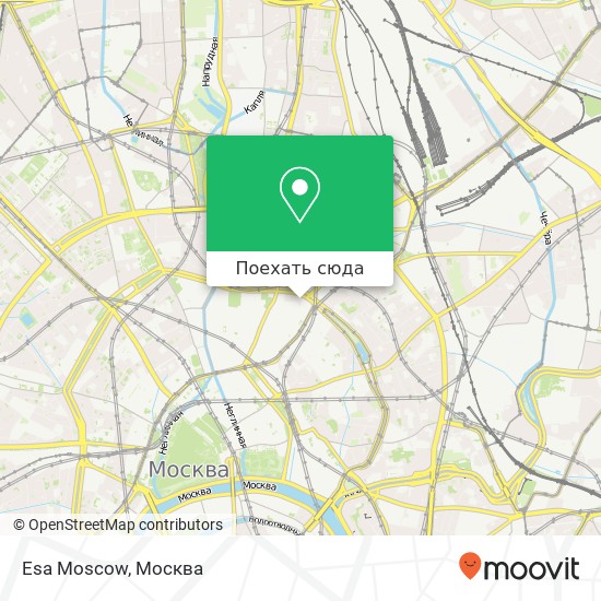 Карта Esa Moscow