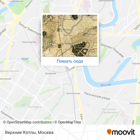 Карта Верхние Котлы