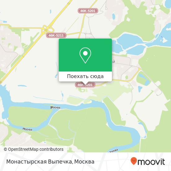 Карта Монастырская Выпечка
