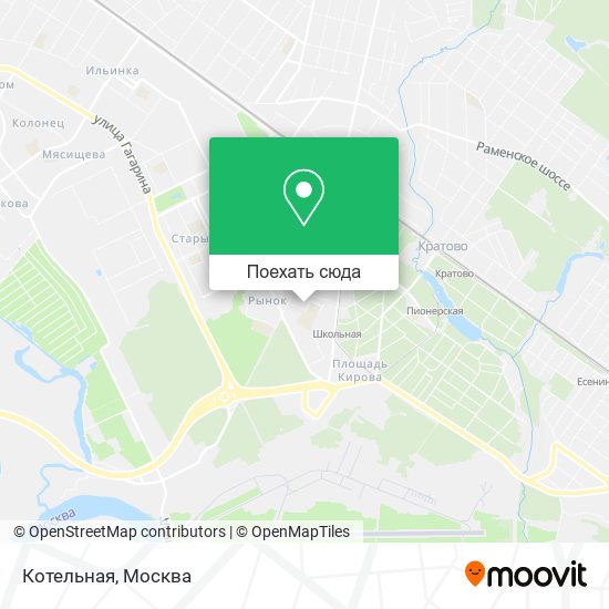 Карта Котельная