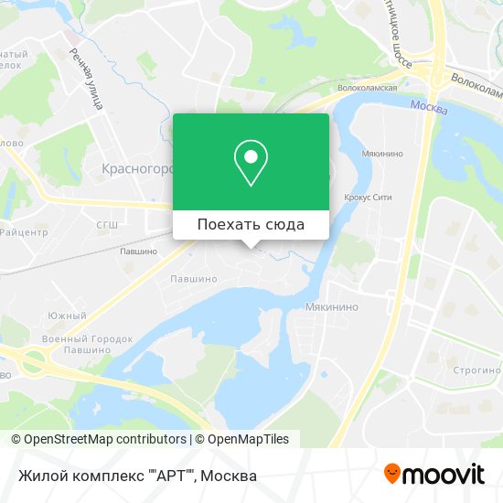 Карта Жилой комплекс ""АРТ""
