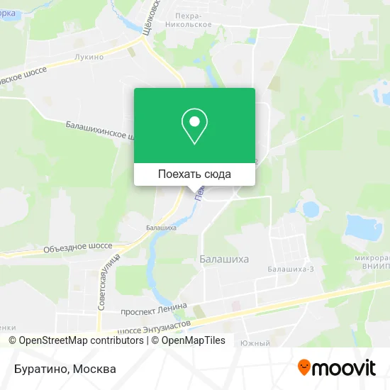 Карта Буратино