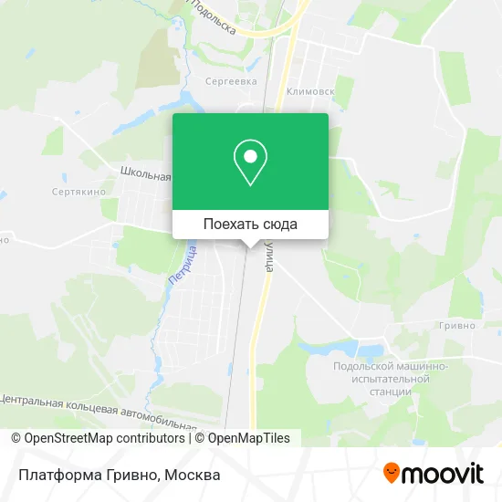 Карта Платформа Гривно