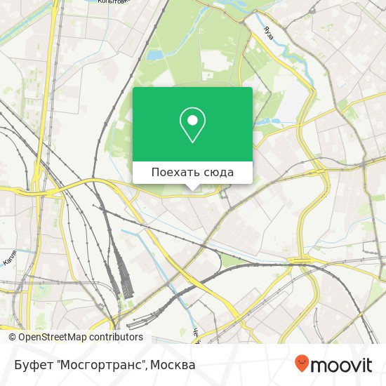 Карта Буфет "Мосгортранс"