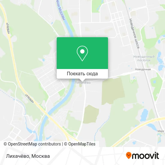 Карта Лихачёво