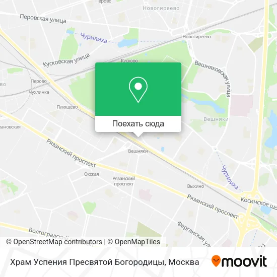 Карта Храм Успения Пресвятой Богородицы