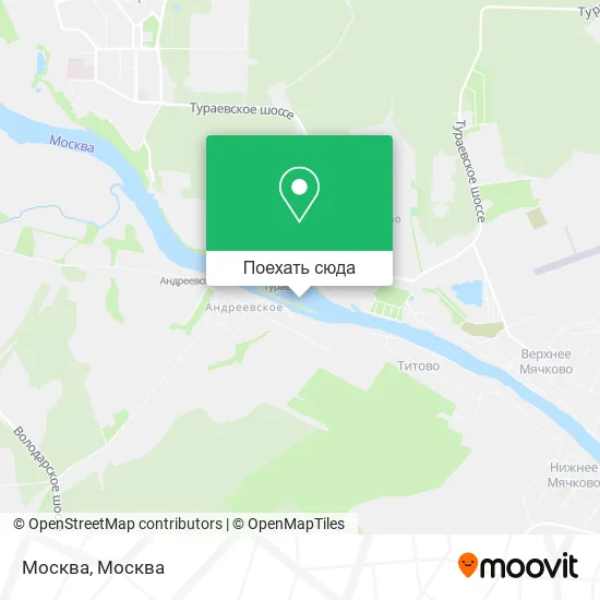 Карта Москва