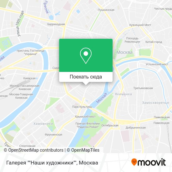 Карта Галерея ""Наши художники""