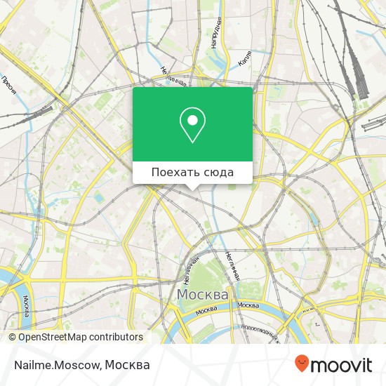 Карта Nailme.Moscow