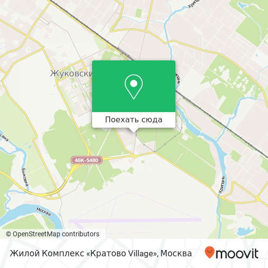 Карта Жилой Комплекс «Кратово Village»