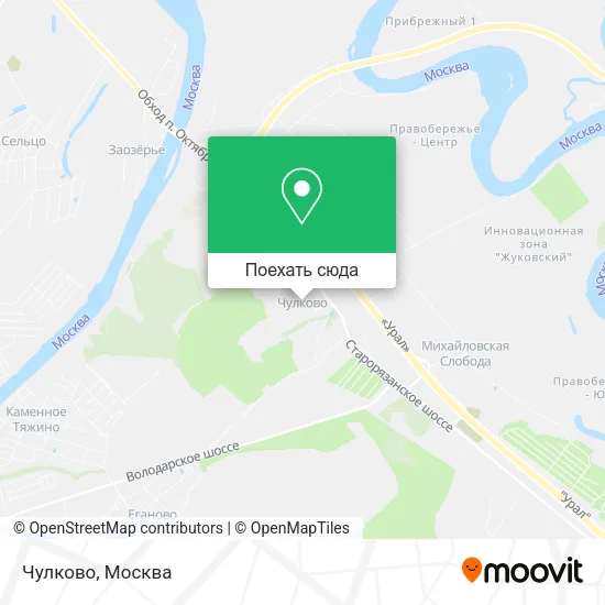 Карта Чулково