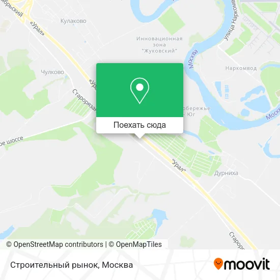 Карта Строительный рынок