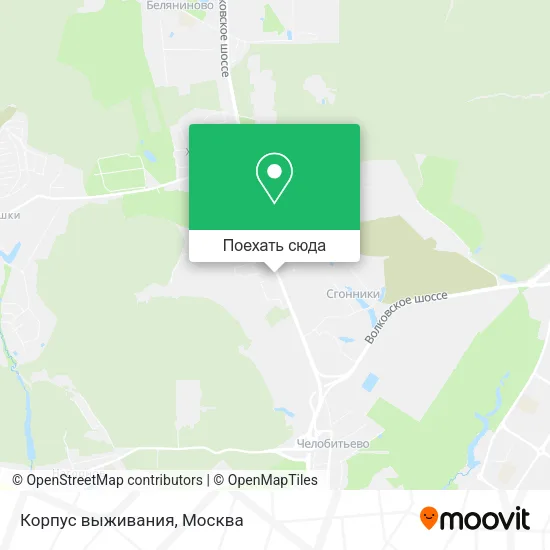 Карта Корпус выживания