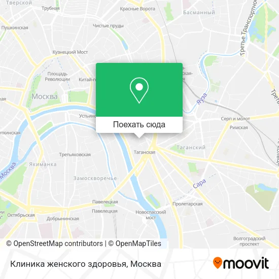 Карта Клиника женского здоровья