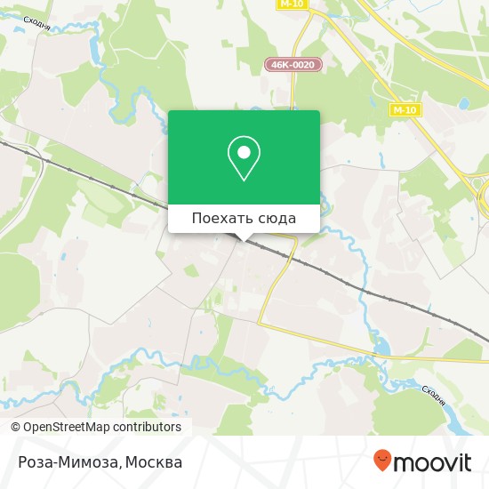 Карта Роза-Мимоза