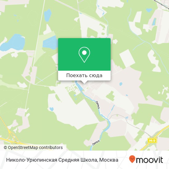 Карта Николо-Урюпинская Средняя Школа