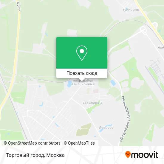 Карта Торговый город