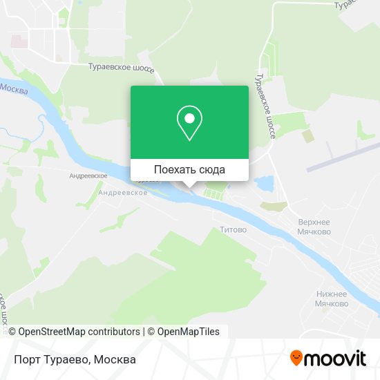 Карта Порт Тураево