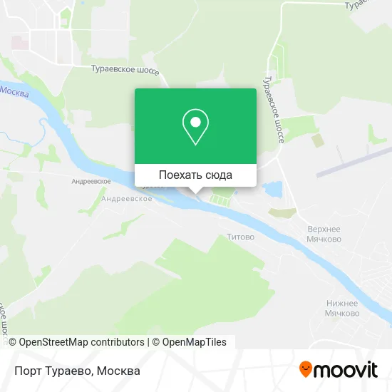 Карта Порт Тураево