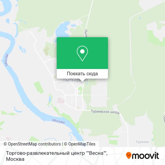 Карта Торгово-развлекательный центр ""Весна""