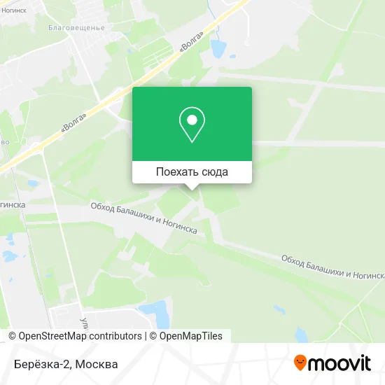 Карта Берёзка-2