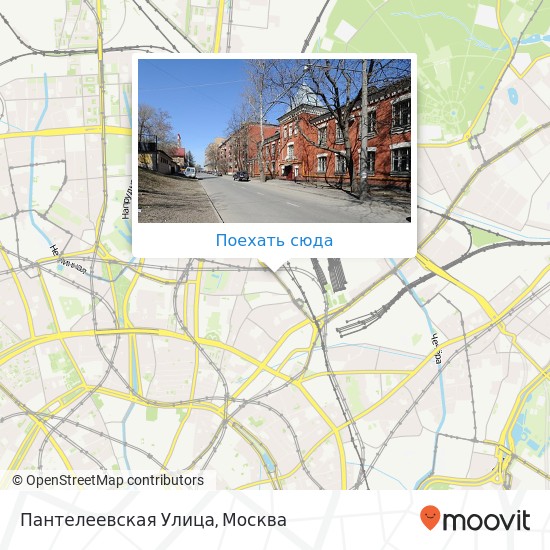 Карта Пантелеевская Улица