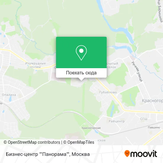 Карта Бизнес-центр ""Панорама""