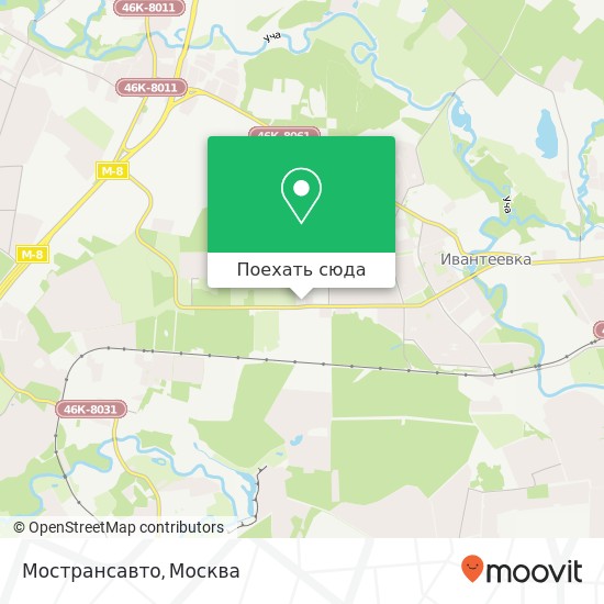 Карта Мострансавто