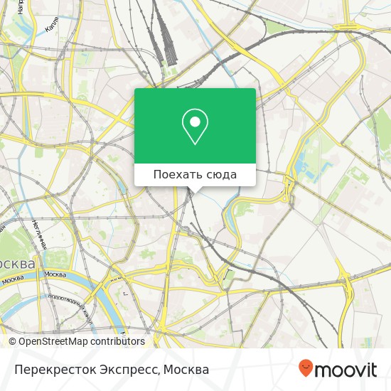 Карта Перекресток Экспресс