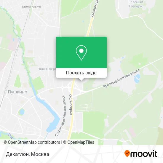 Карта Декатлон