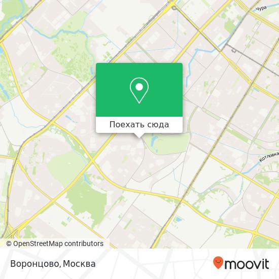 Карта Воронцово