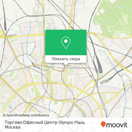 Карта Торгово-Офисный Центр Olympic Plaza