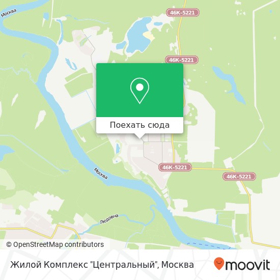 Карта Жилой Комплекс "Центральный"