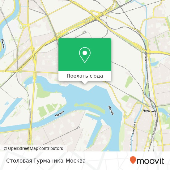 Карта Столовая Гурманика