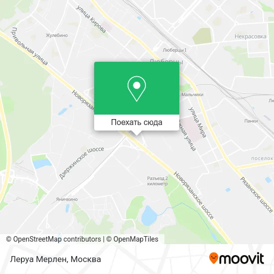 Карта Леруа Мерлен