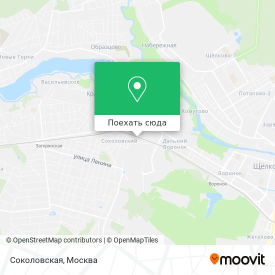 Карта Соколовская