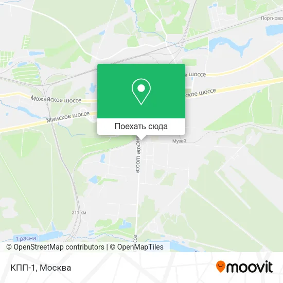 Карта КПП-1