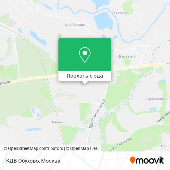 Карта КДВ Обухово