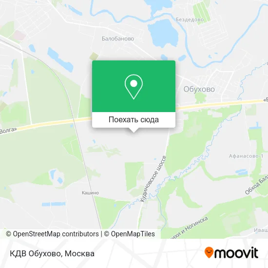 Карта КДВ Обухово