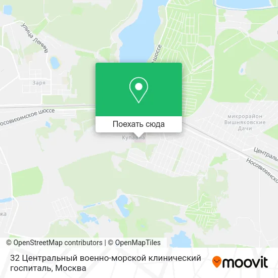 Карта 32 Центральный военно-морской клинический госпиталь