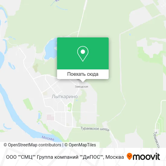 Карта ООО ""СМЦ"" Группа компаний ""ДиПОС""