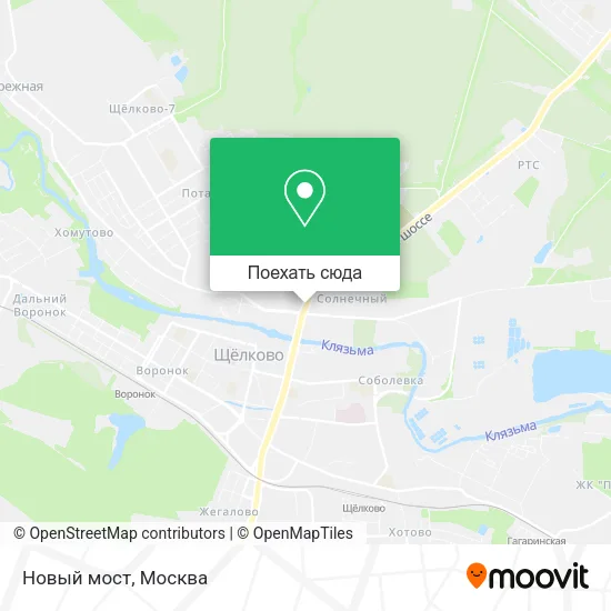 Карта Новый мост