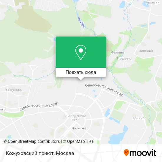 Карта Кожуховский приют