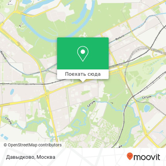 Карта Давыдково