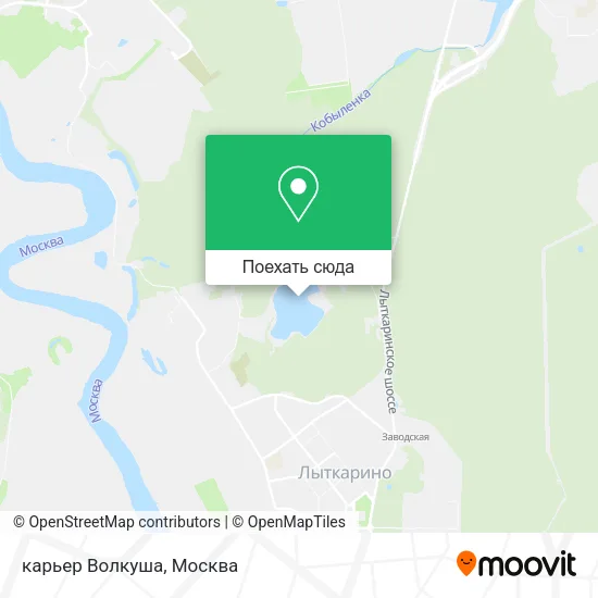 Карта карьер Волкуша